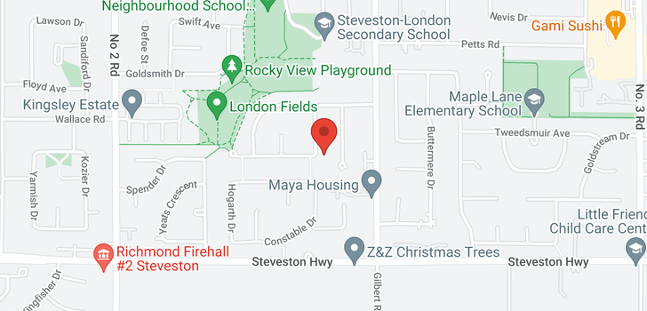 map of 10440 REYNOLDS DRIVE